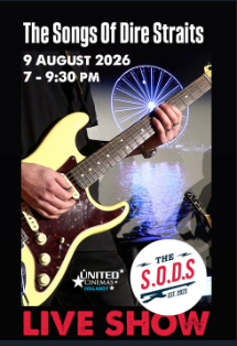 Theatrical poster for The Songs of Dire Straits - Live