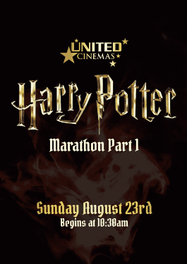 Theatrical poster for Harry Potter Marathon Part 1