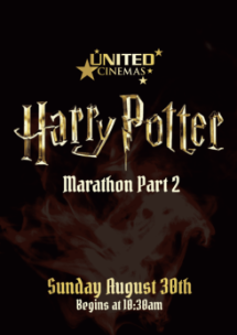 Theatrical poster for Harry Potter Marathon Part 2