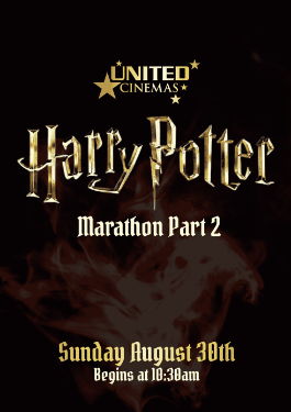 Theatrical poster for Harry Potter Marathon Part 2